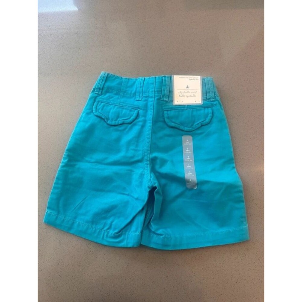 Brand New with Tag! Baby Gap Teal Toddler Shorts Size 3 - Picture 3 of 7